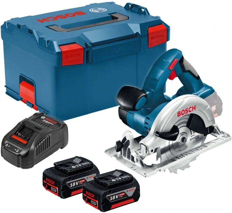 Cordless Circular Saw 2X4.0Ah, GKS 18V-57 G